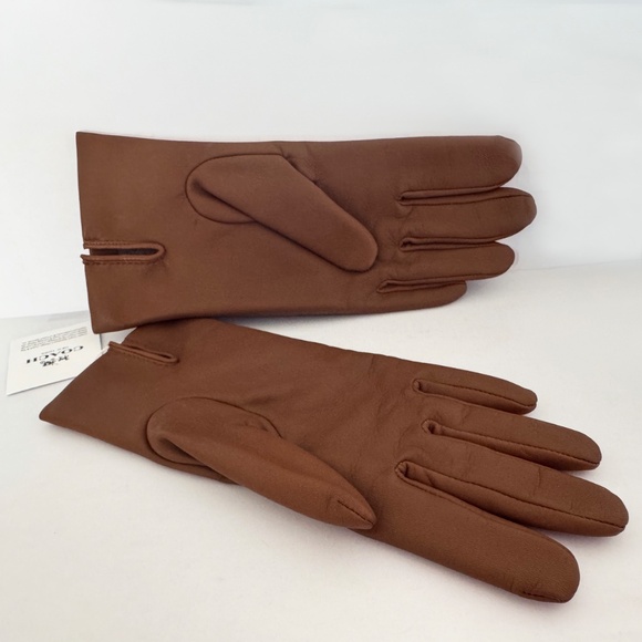 Coach Leather Gloves NWT - Picture 4 of 4